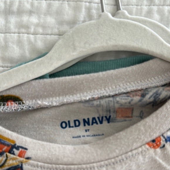 Set of Four Kids' Long Sleeve Shirts with Fun Prints - Picture 8 of 9